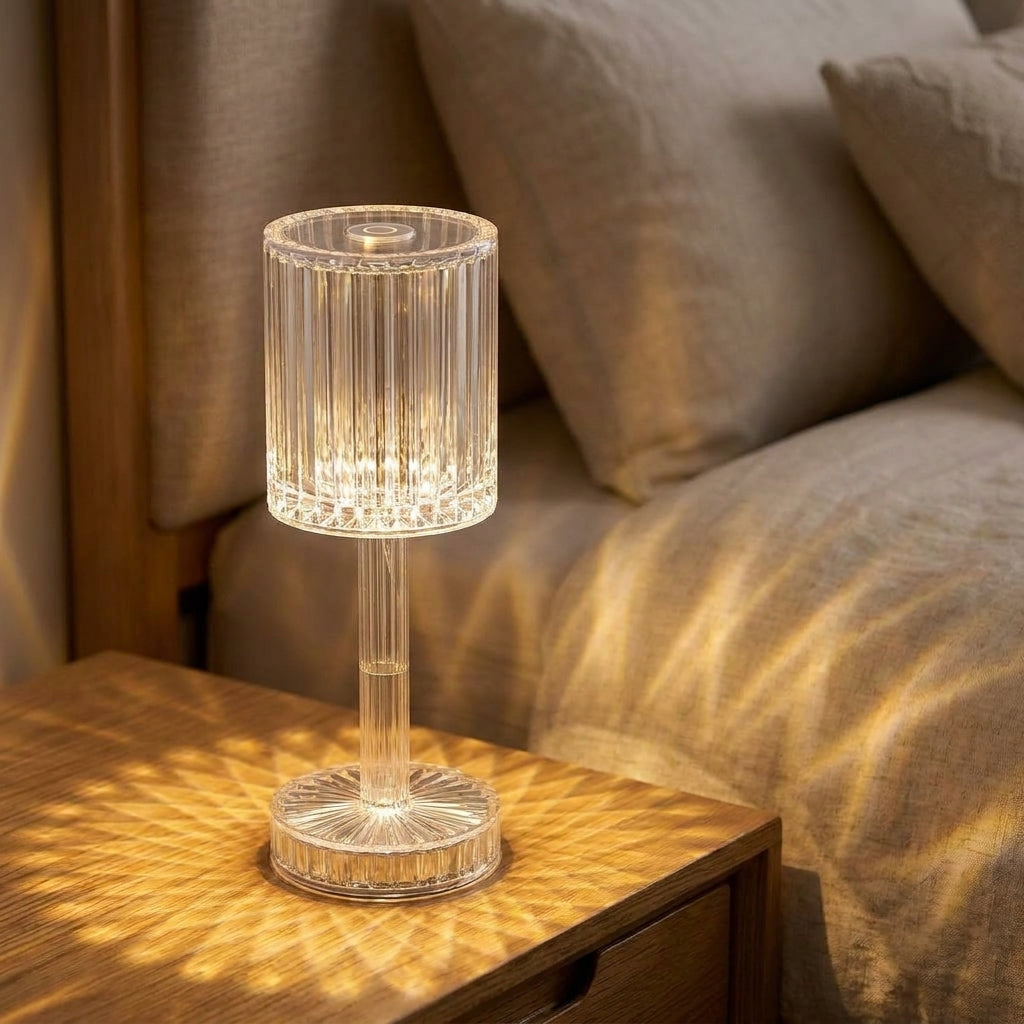 Rechargeable Table Lamp Bedside LED Dimmable Decorative Night Light - Image 4
