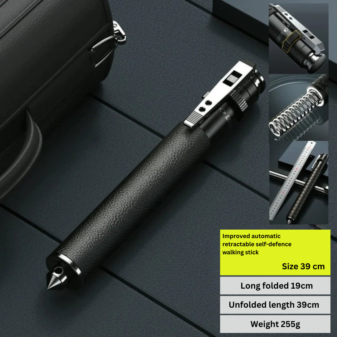 Self Defense Safety Stick Telescopic Metal Glass Breaker - Image 7