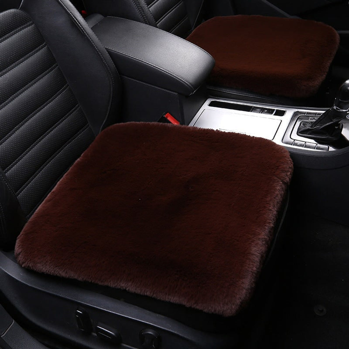 Sheepskin Car Seat Cushion With Anti-Slip - Image 5