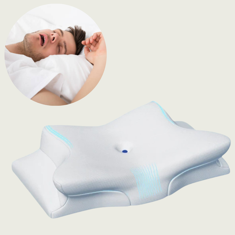 Side Sleeper Pillow Memory Foam Neck Pain Ergonomic Back Cervical - Image 1