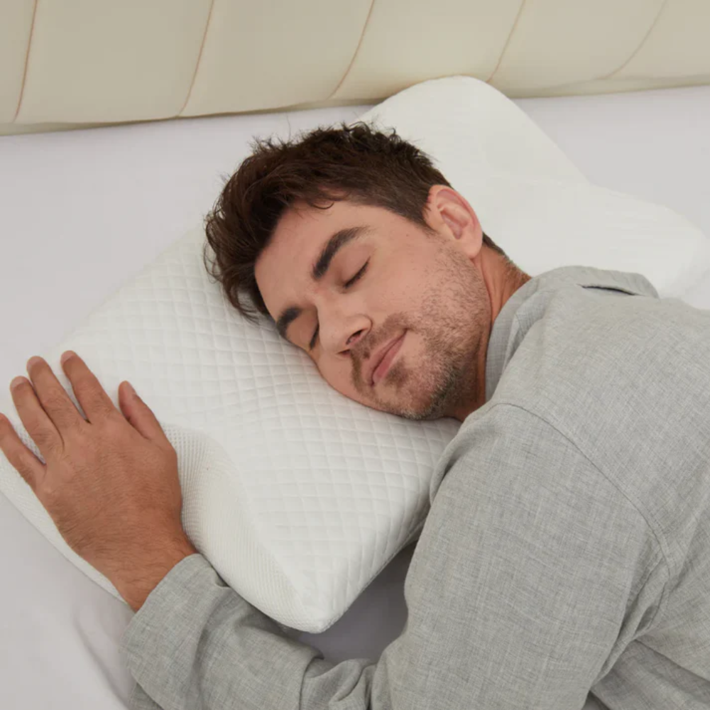 Side Sleeper Pillow Memory Foam Neck Pain Ergonomic Back Cervical - Image 10