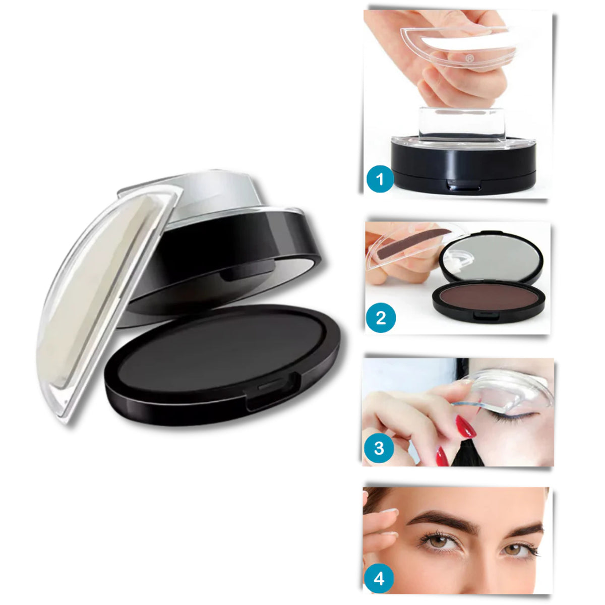Sleek All-Day Eyebrow Stamp For Natural Waterproof Results - Image 6