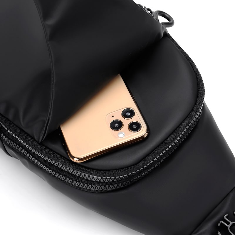 Sling Bag Crossbody Shoulder Chest Pack USB Port Leisure Travel - Image 11