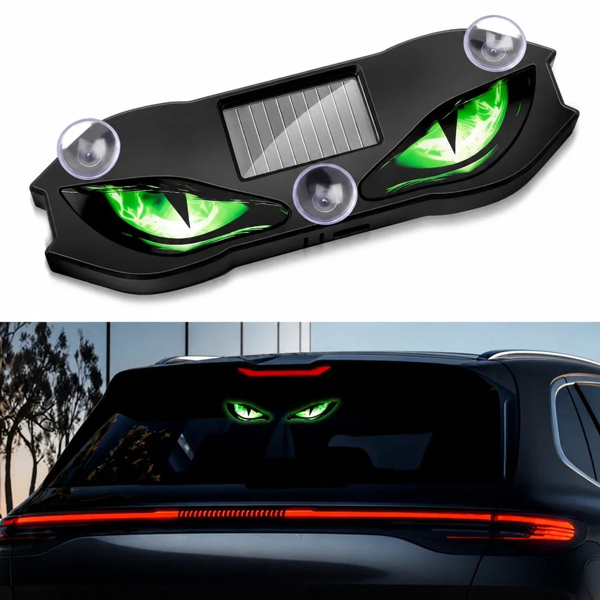 Solar Powered Car Light Display With Motion Sensor LED - Image 9