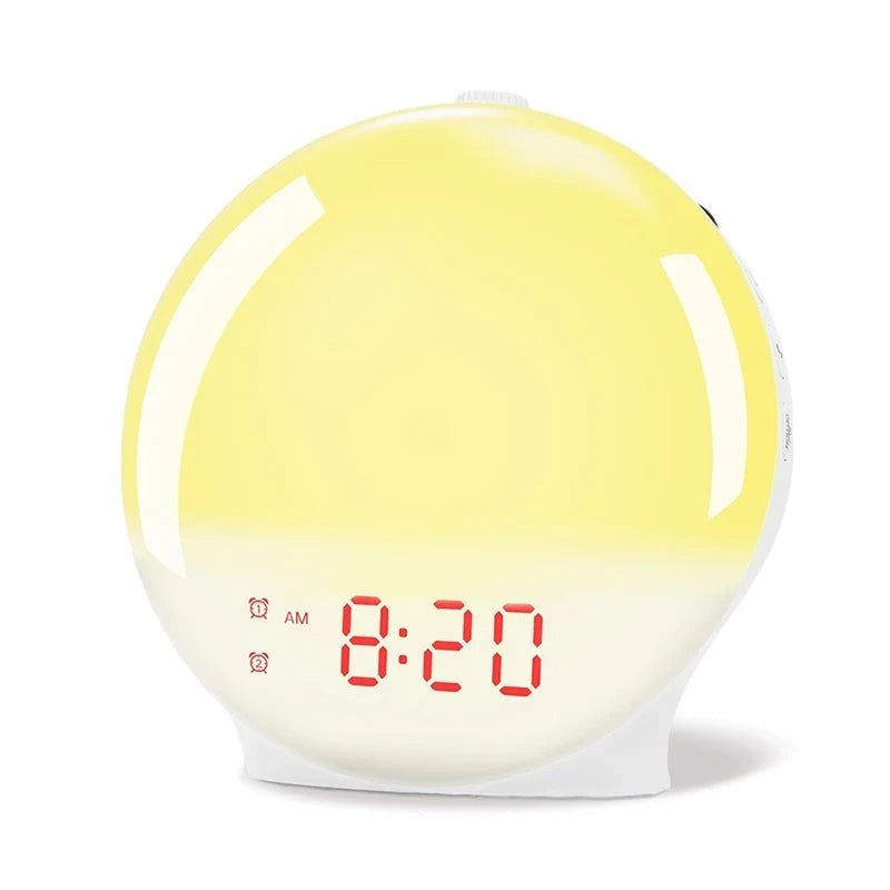 Sunrise Alarm Clock, Bedside Wake-Up Light with Sunset Simulation & FM Radio — image 7