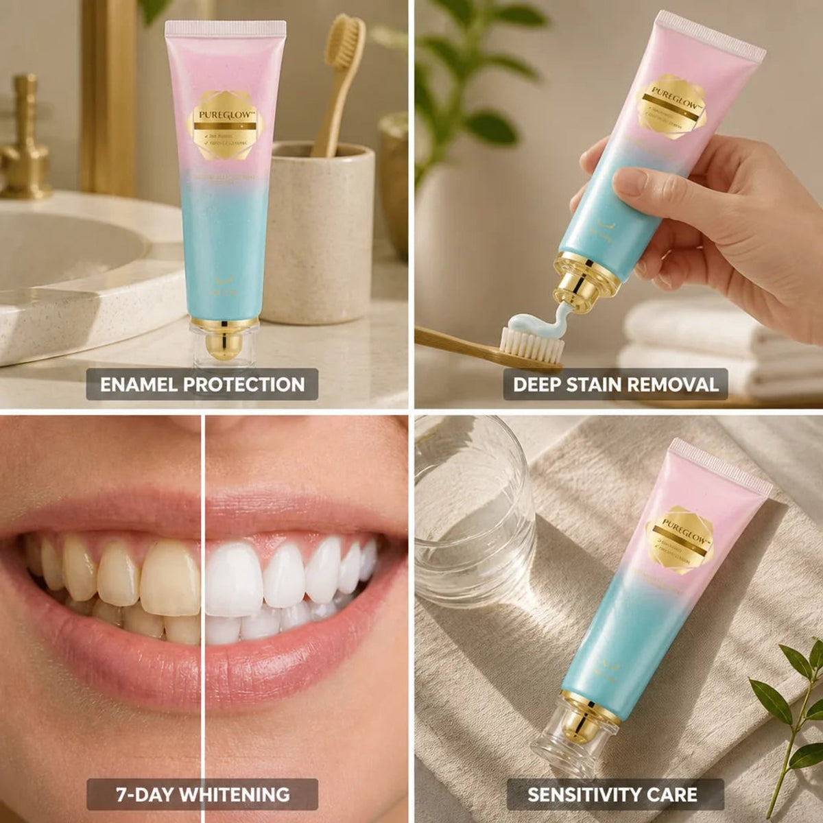 Teeth Whitening Kit With Niacinamide For Enamel Care 7-Day Visible Results - Image 3