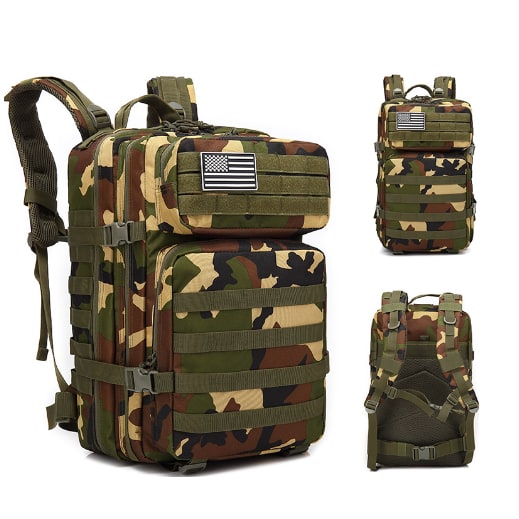 Travel Bag Backpack Hiking Molle Tactical - Image 1