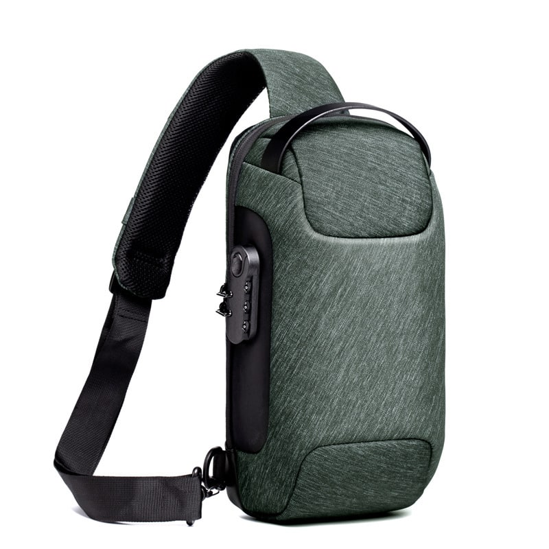 Travel Bag Crossbody Shoulder Anti Theft USB Pack - Image 19