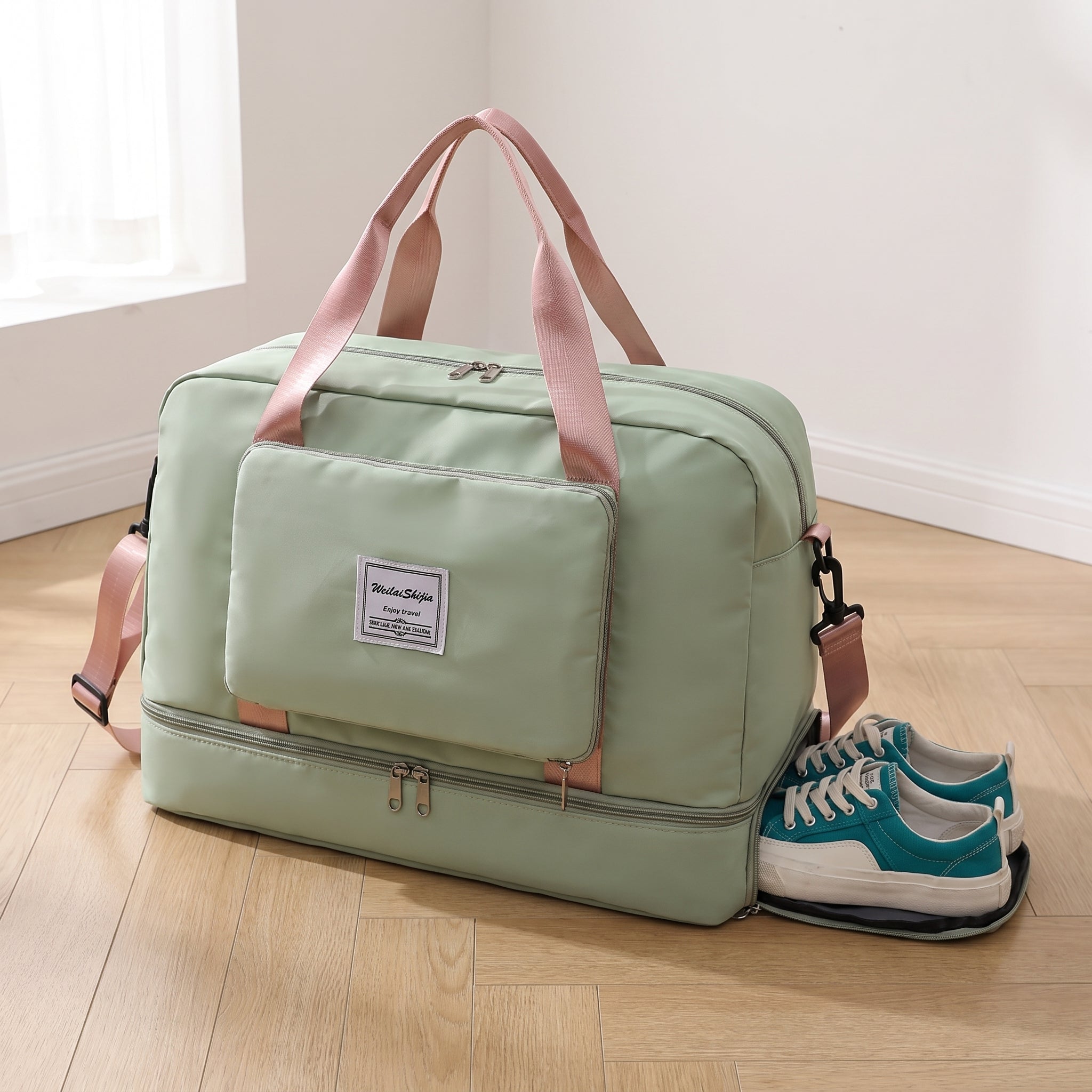 Travel Bag Nylon Duffel Foldable Design Business - scale