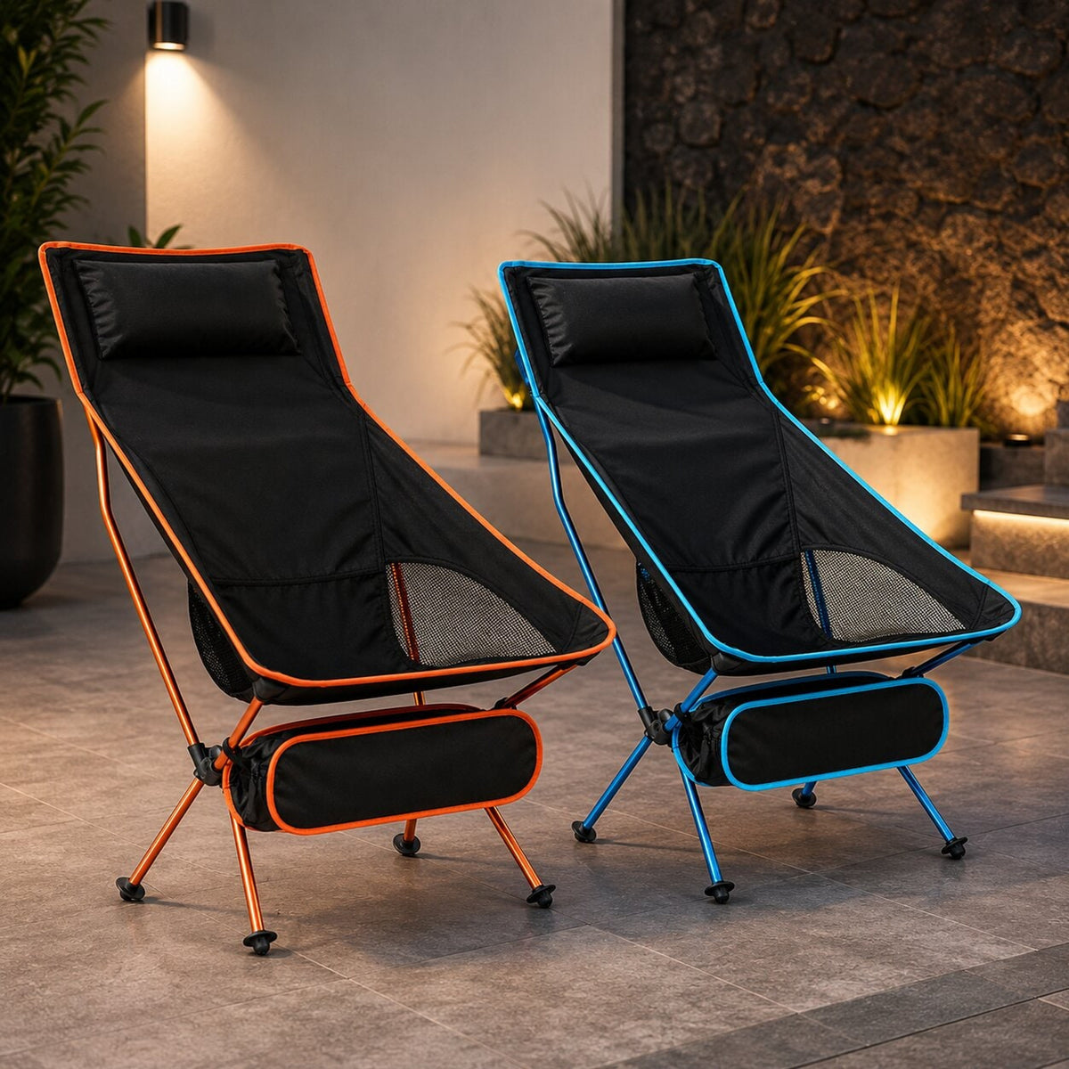 Ultra-light Gipfelthron Folding Camping Chair - Image 1