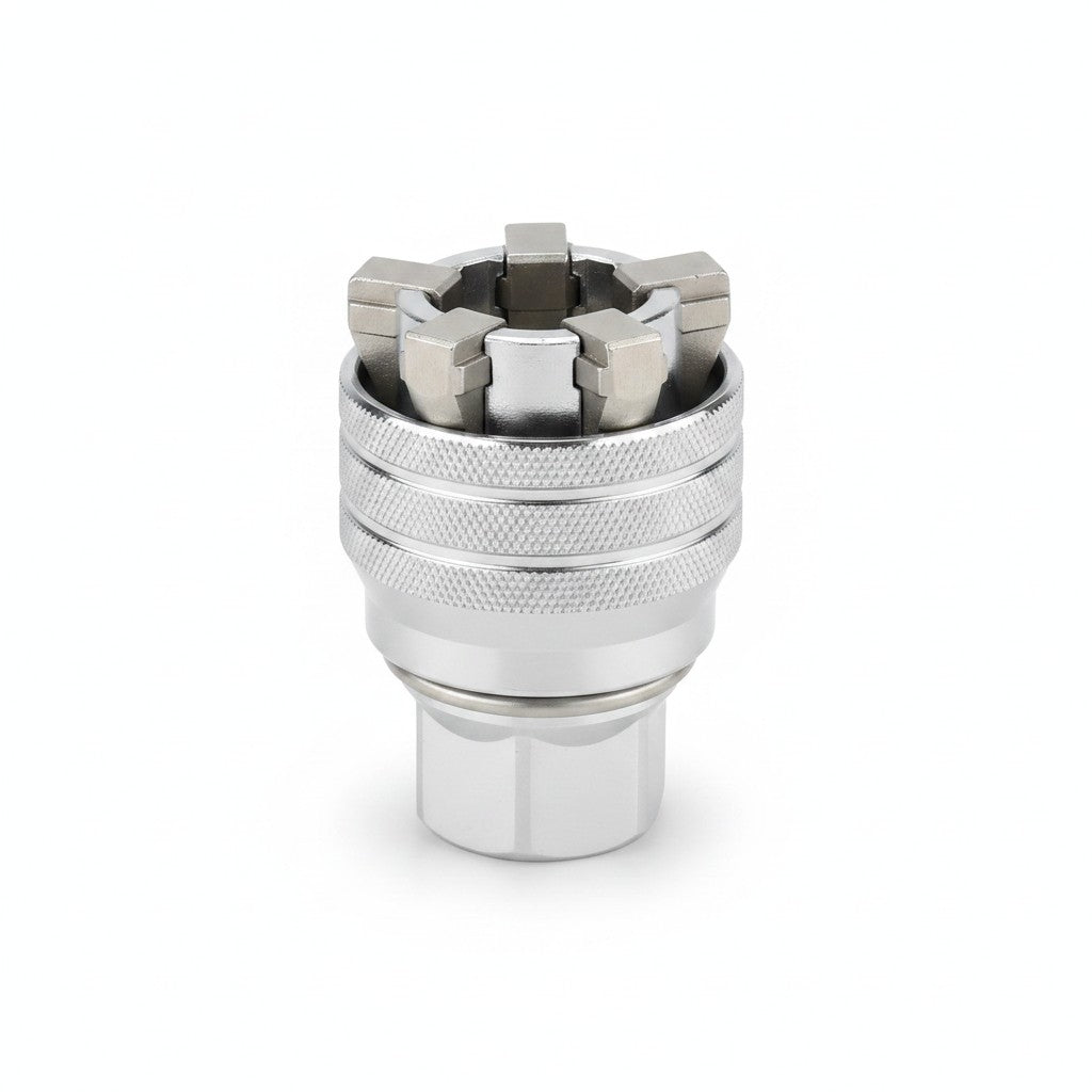 universal socket wrench product photo on white background