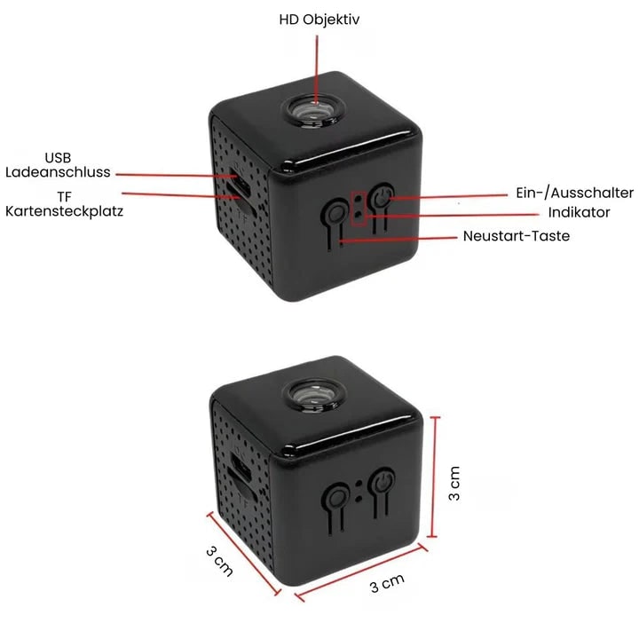 USB Kabellose Sicherheitskamera Mini Security Camera - Image 10