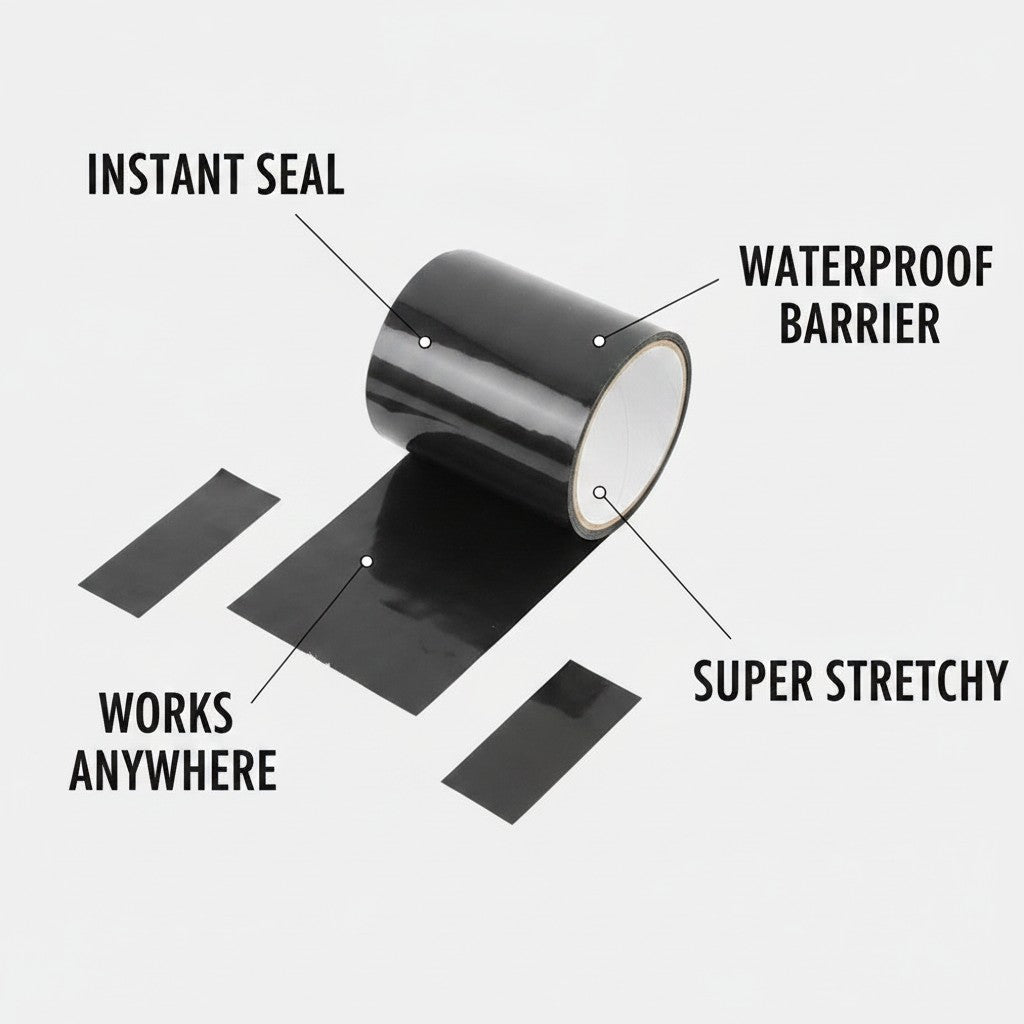 waterproof repair tape roll key benefits and features