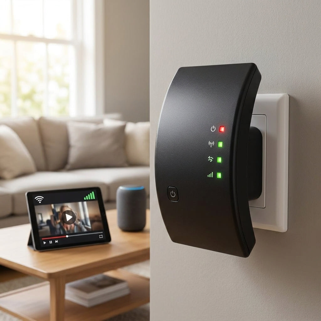 WIFI Extender WIFI Range Extender Compact Wall Plug Extend WIFI Signal - Image 6