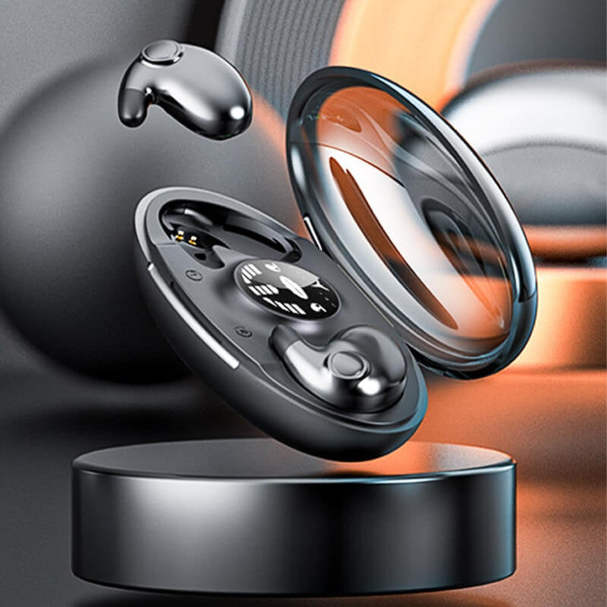 Wireless Bluetooth Earbuds With Active Noise Cancelling Ultra-Thin Sleep Design And 24-Hour Playtime - Image 4