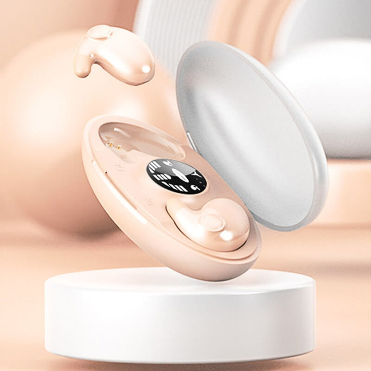 Wireless Bluetooth Earbuds With Active Noise Cancelling Ultra-Thin Sleep Design And 24-Hour Playtime - Image 10