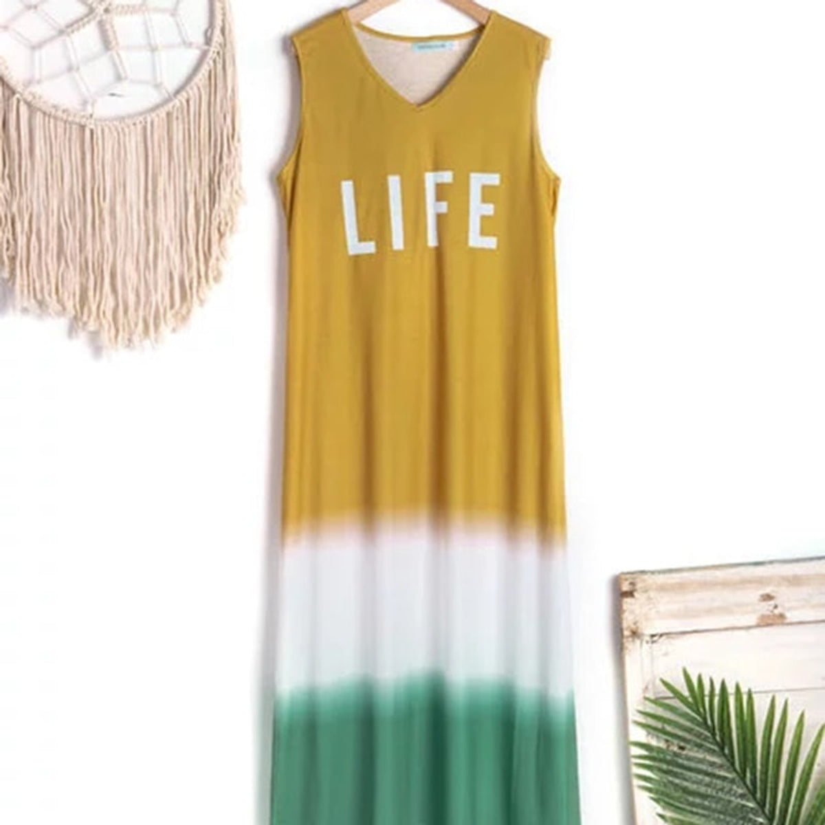 Women Vest Dress with Flattering Fit and Color Block - Image 4