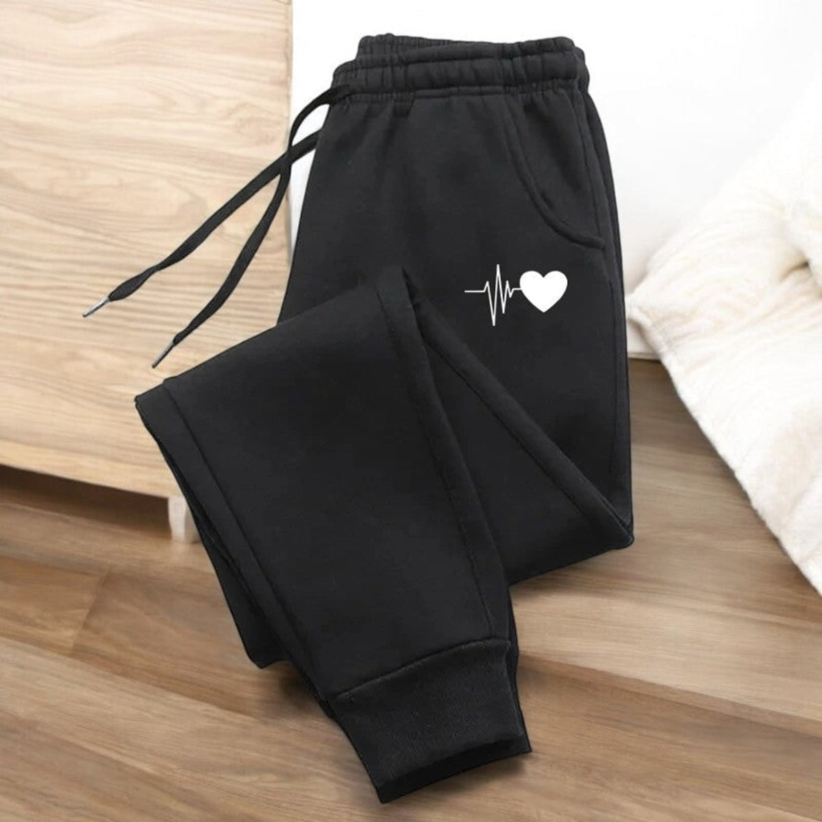 Women's Fitness Joggers With Adjustable Drawstring Waist And Side Pockets - Image 7