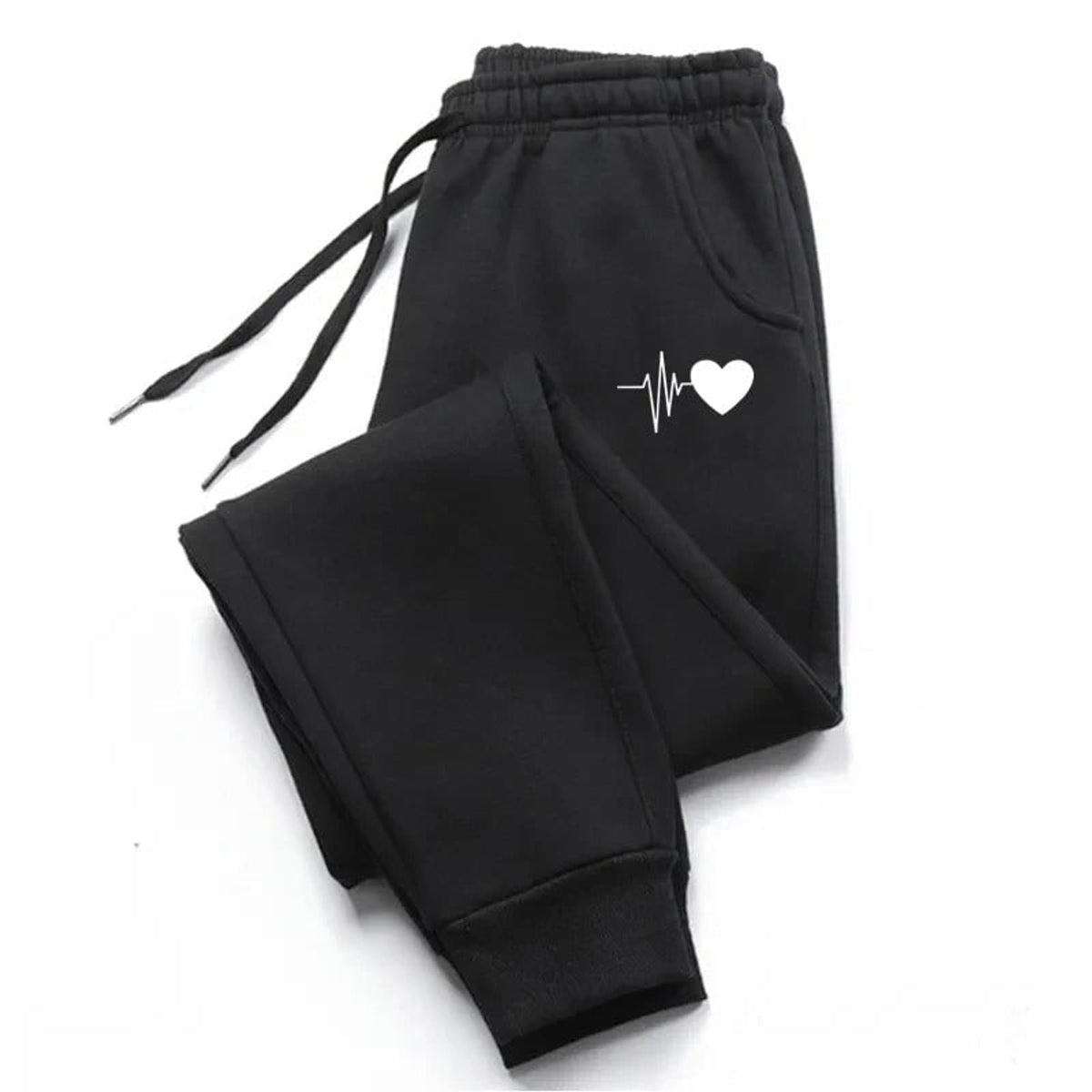 Women's Fitness Joggers With Adjustable Drawstring Waist And Side Pockets - Image 2
