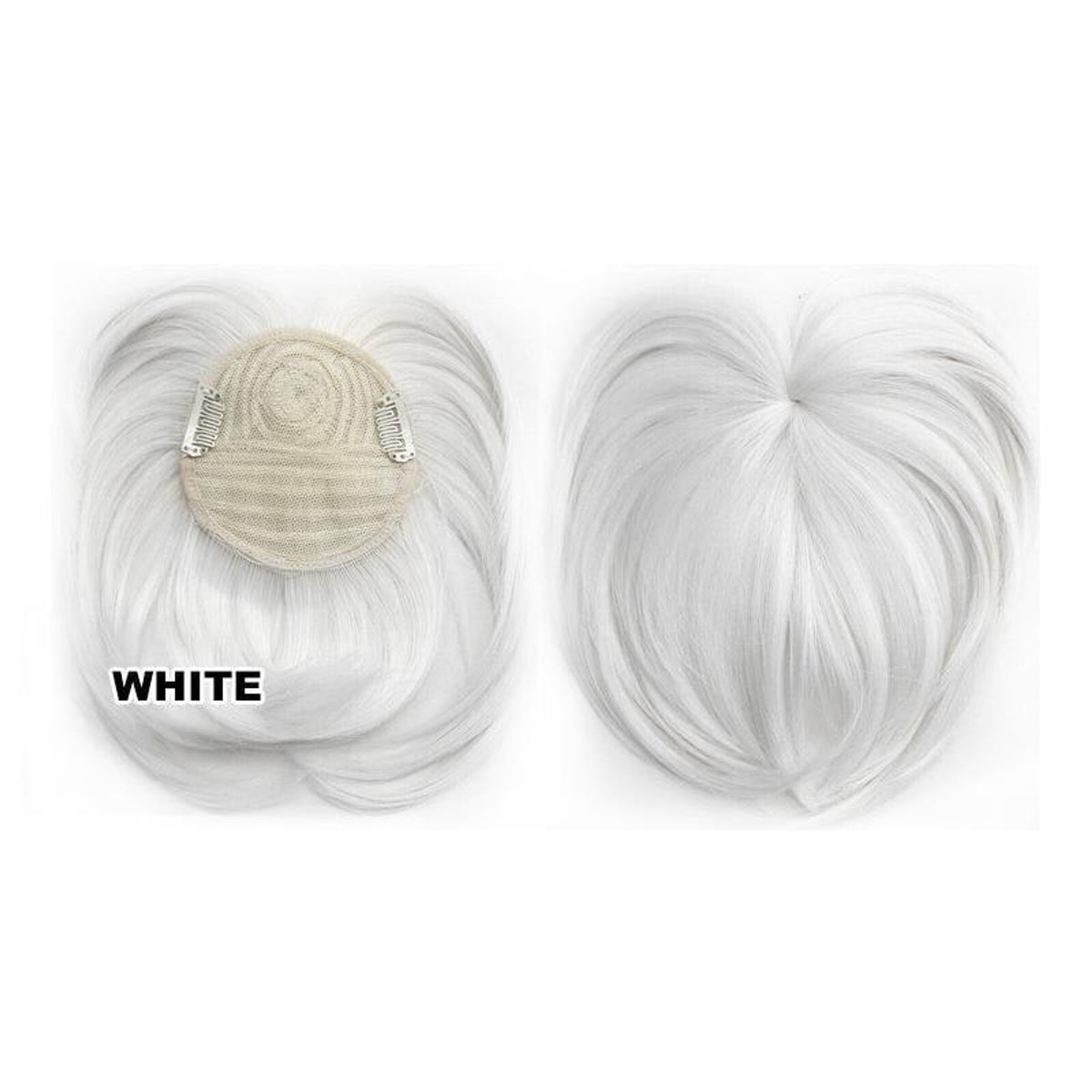 Women's Natural Short Hair Topper - Image 14