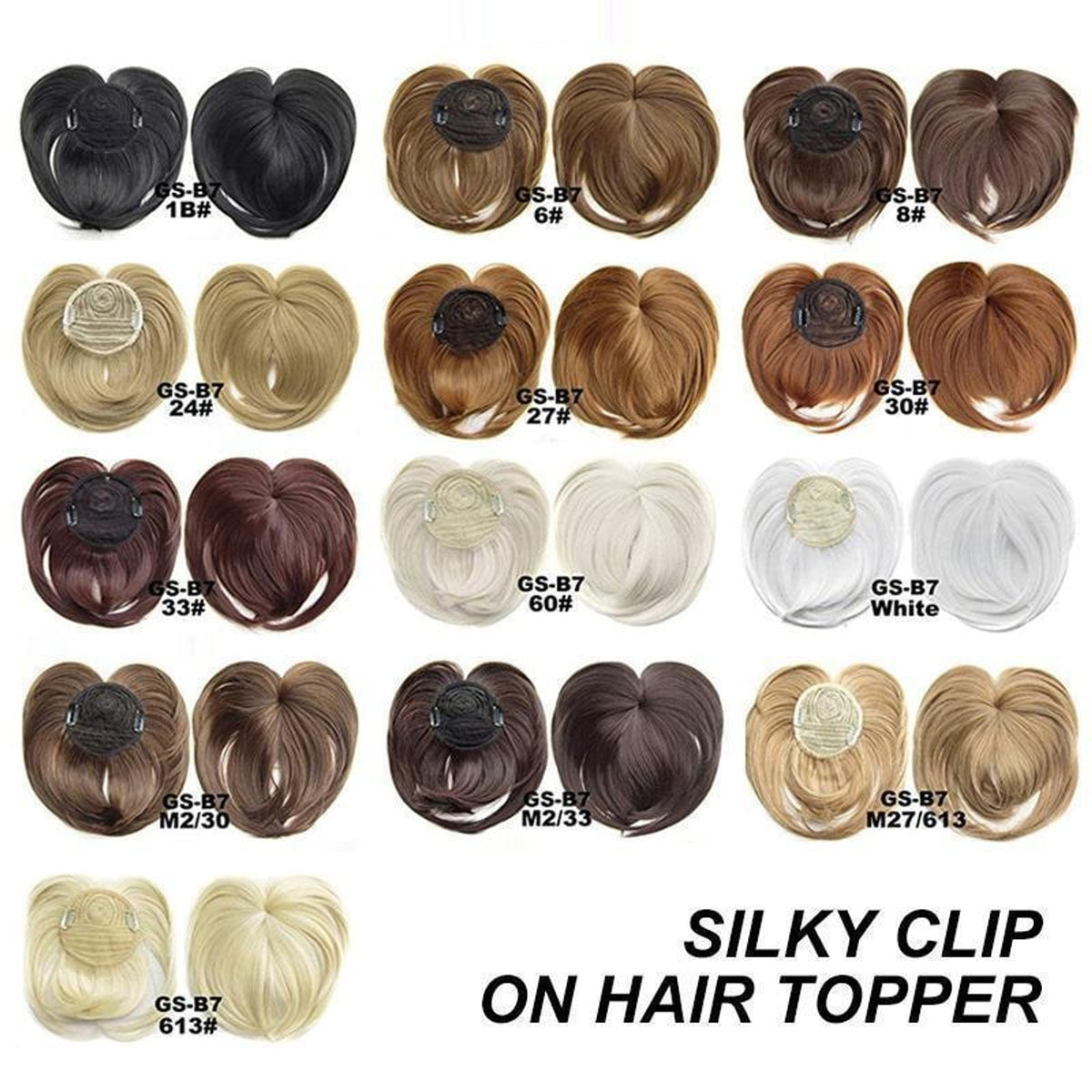 Women's Natural Short Hair Topper - Image 2