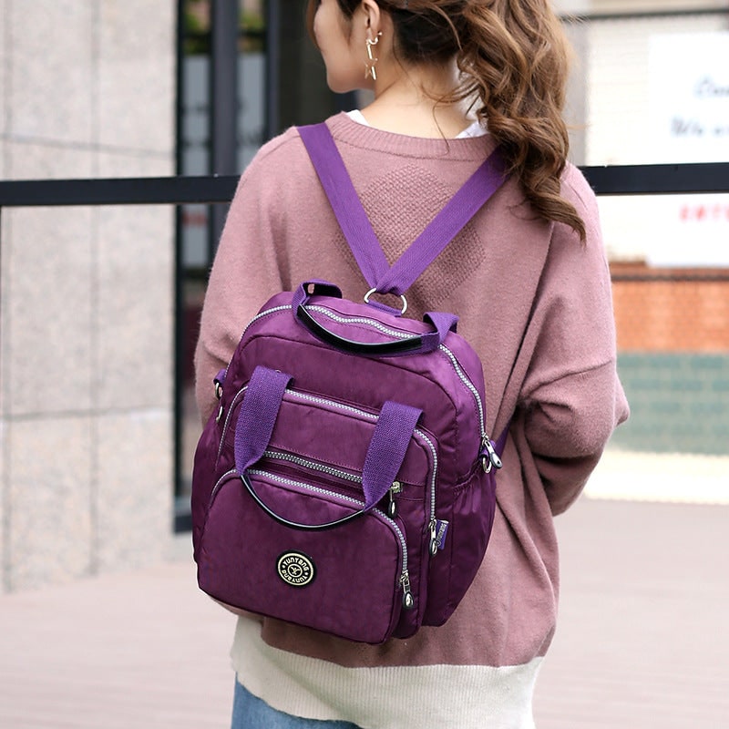 Women's Travel Backpack Convertible Backpack Purse Multi Pocket Design - Image 1