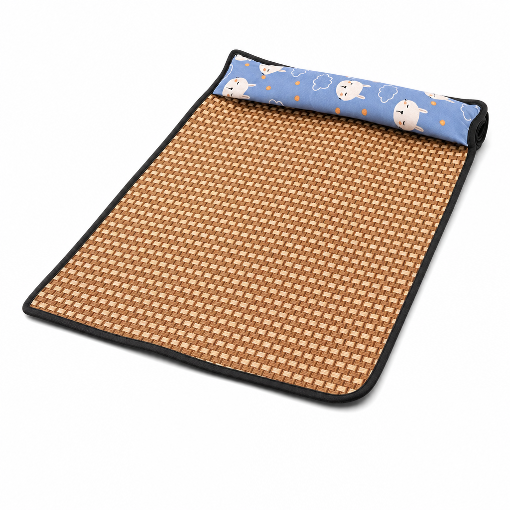 Dog Cooling Mat, Chew Resistant, Gel-Free Non-Slip