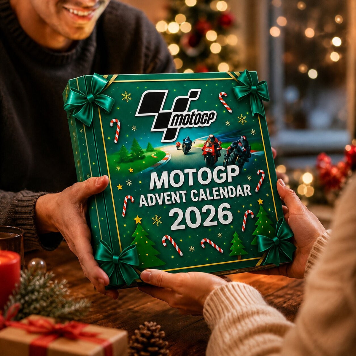 2026 Moto Gp Advent Calendar With 24 Motorcycle Figurines And Helmets - Image 5