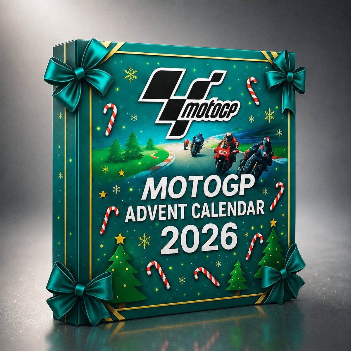 2026 Moto Gp Advent Calendar With 24 Motorcycle Figurines And Helmets - Image 6