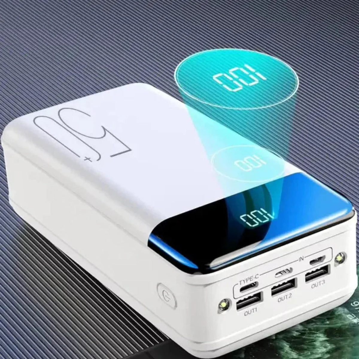 50 000mAh High-Capacity Power Bank For Fast Charging Phones Tablets And Laptops - Image 4
