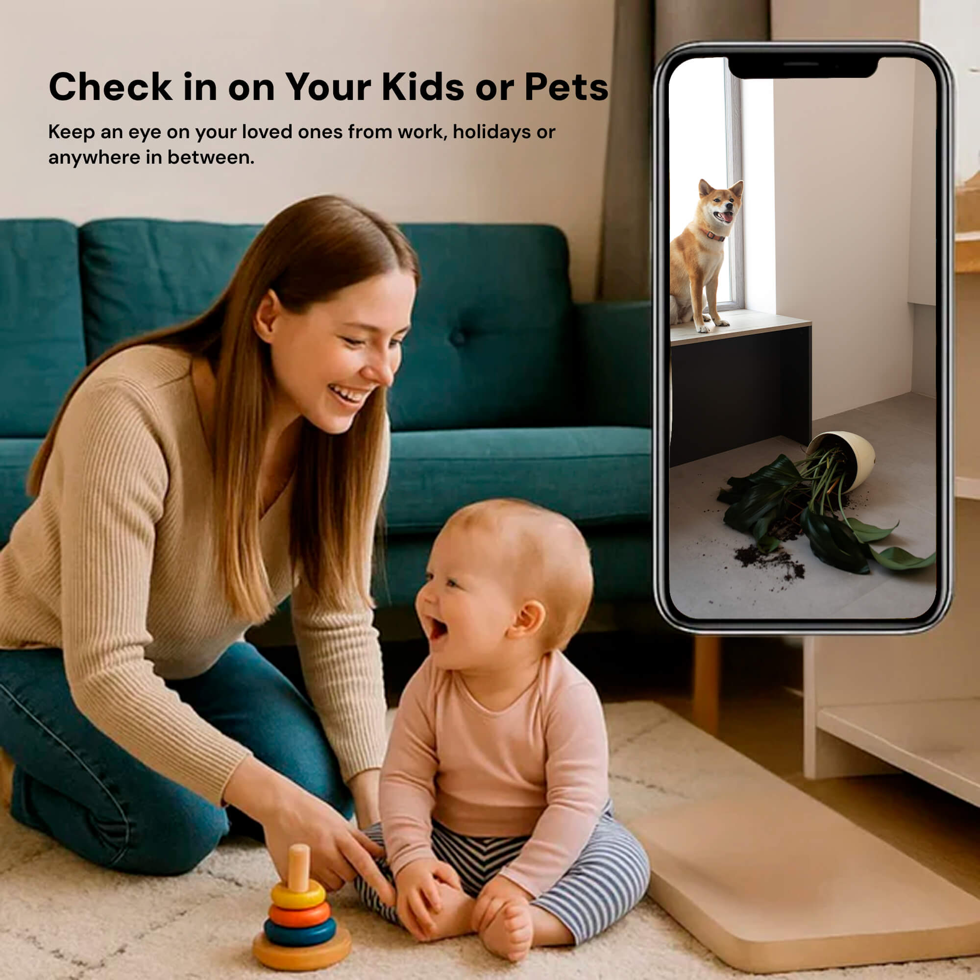 Camera for Home Security Hidden Camera Small WIFI Spy Camera - Image 5