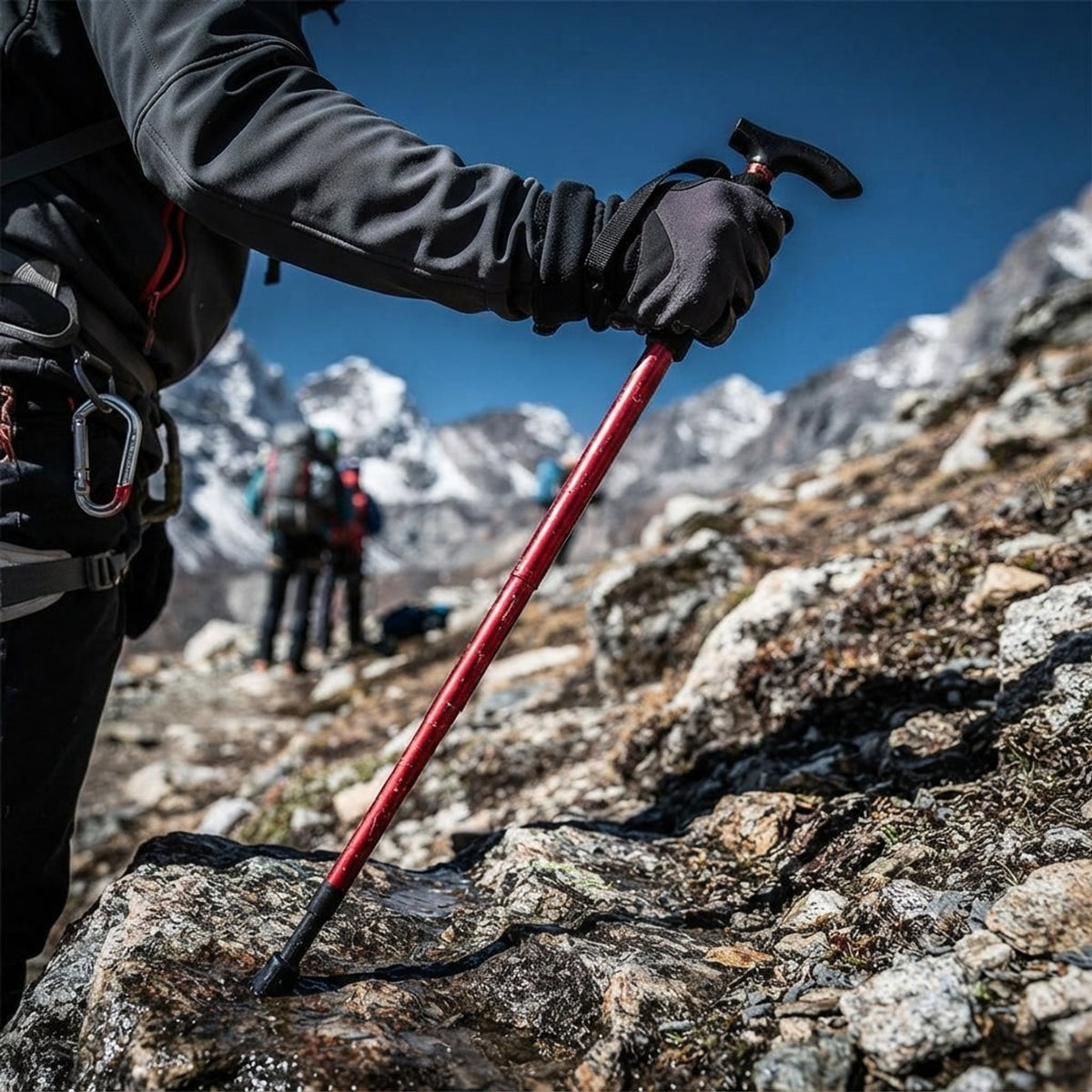 Adjustable Folding Walking Cane For Hiking And Travel Support - Image 4