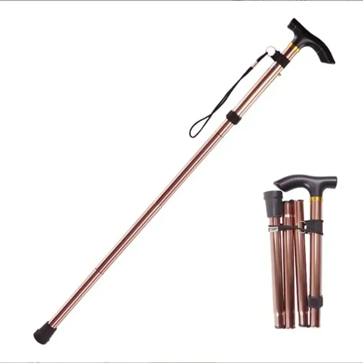 Adjustable Folding Walking Cane For Hiking And Travel Support - Image 10