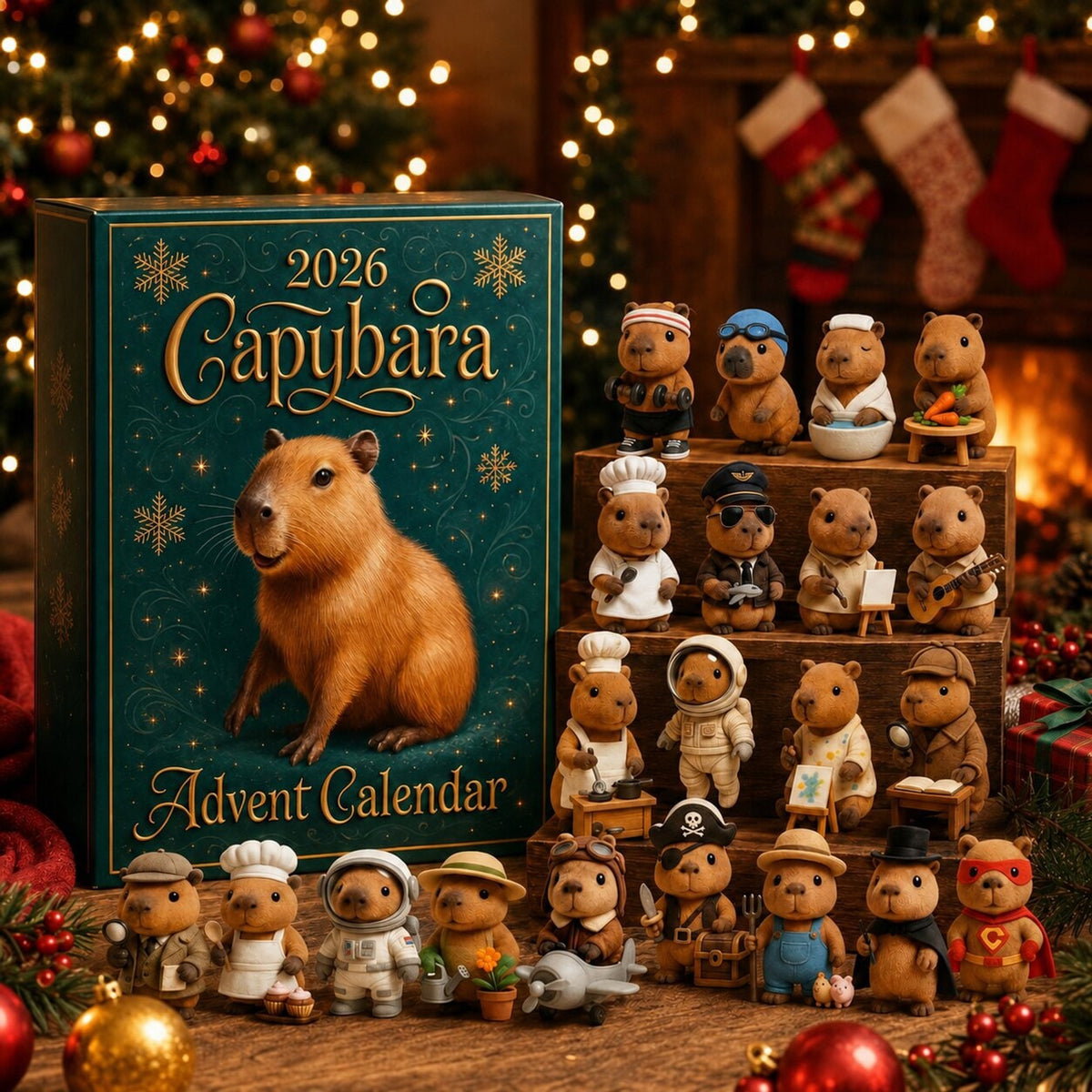 Adventskalender 2026 Capybara Advent Calendar - Image 1