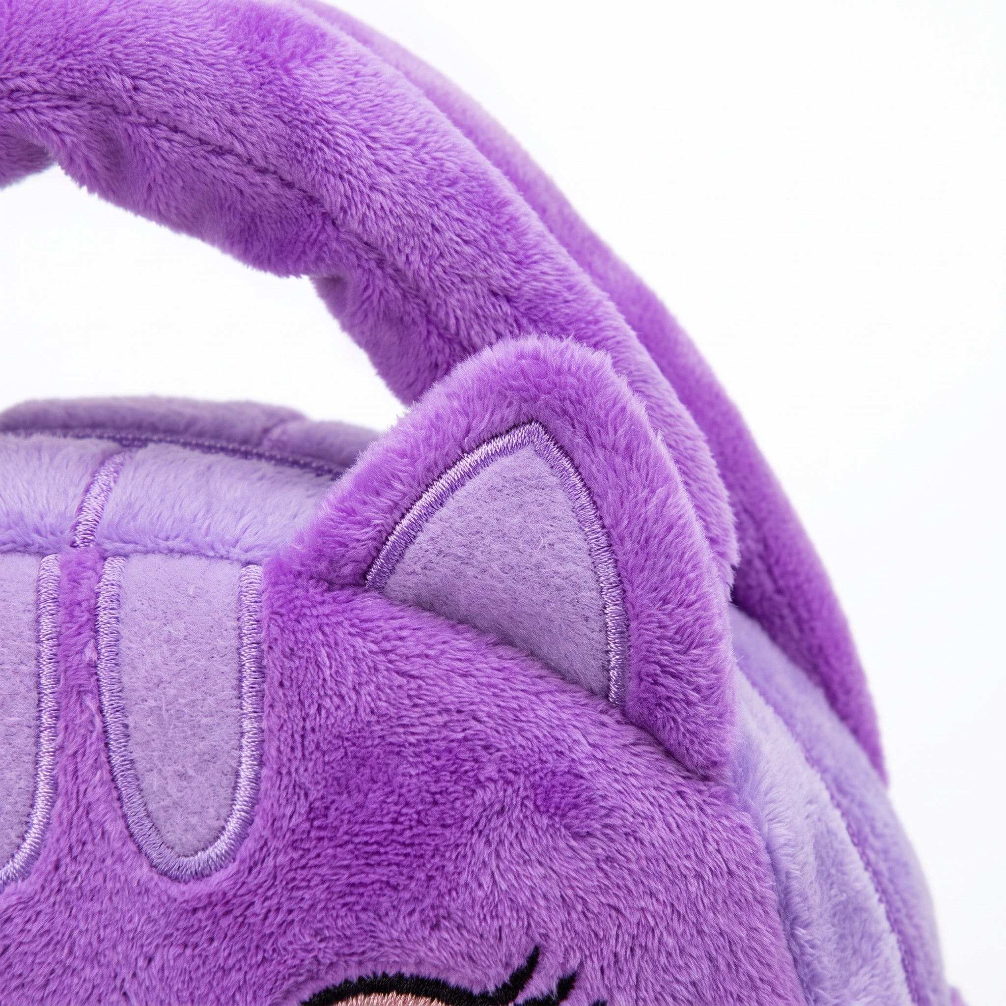 Insulated Lunch Bag Childrens Plush Animal Machine Washable - detail