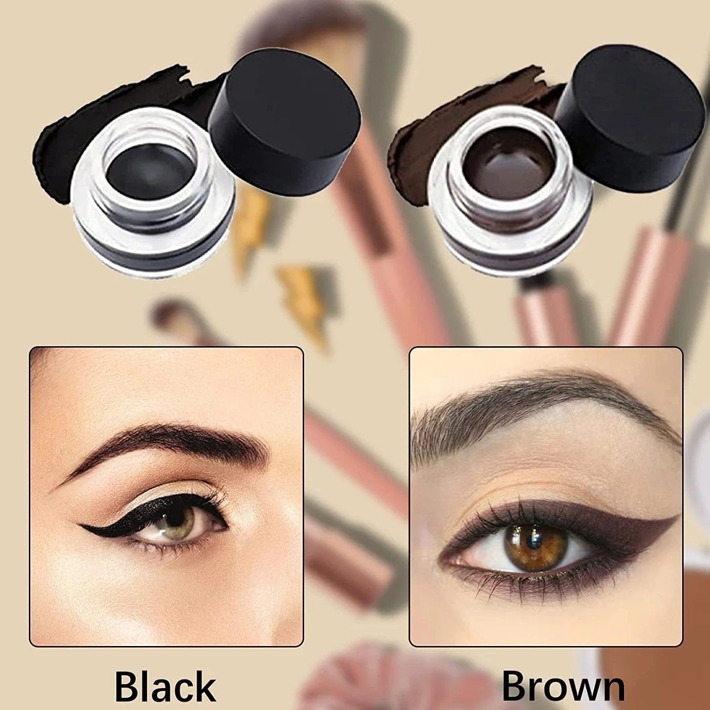Application Tool Guide Flawless Eye Makeup - Image 22