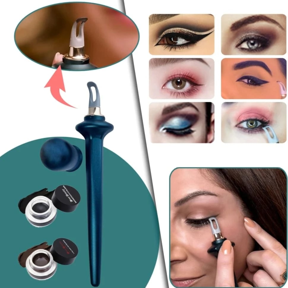 Application Tool Guide Flawless Eye Makeup - Image 4