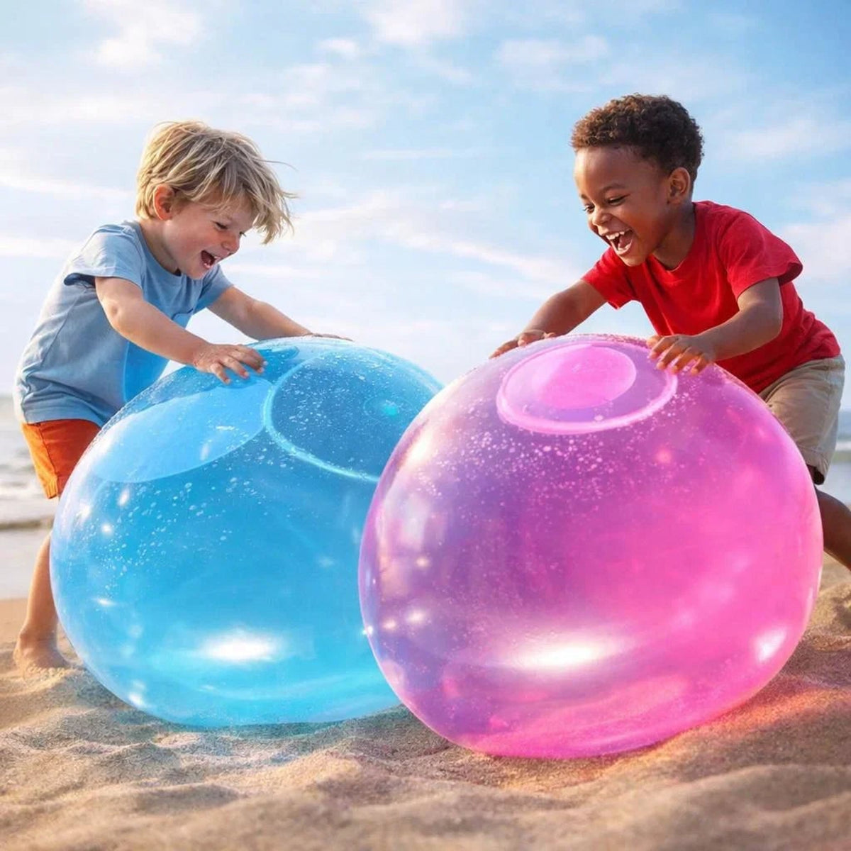 Automatic Self-sealing Inflatable Ball With Tear-resistant TPR Material - Image 1
