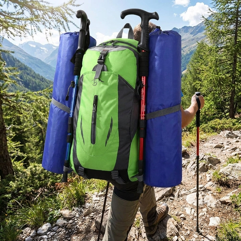 Backpack Travel Hiking Versatile Outdoor Multiple Pockets - Image 8