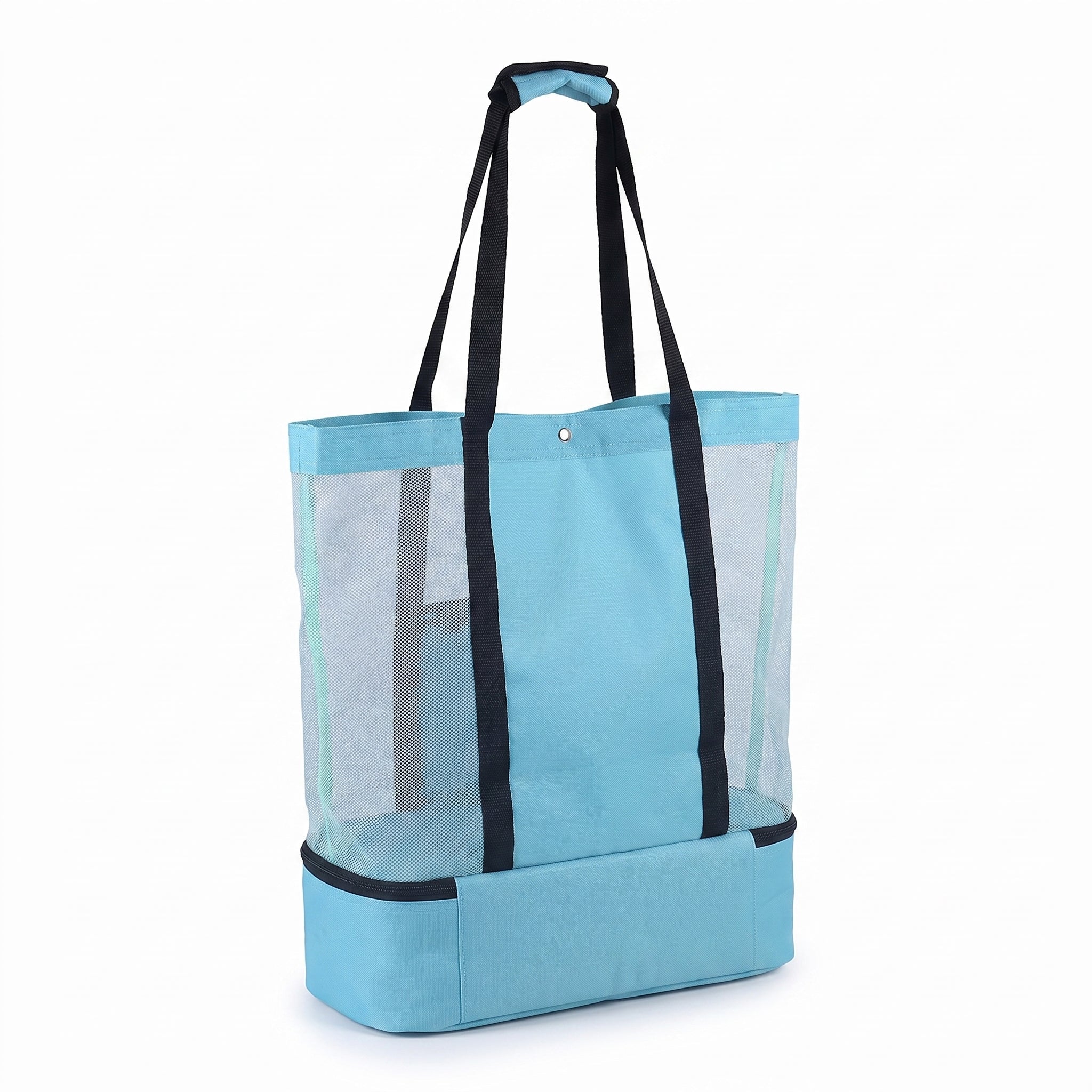 Lunch Bag Insulated Beach with Cooler 2 Compartment - angle