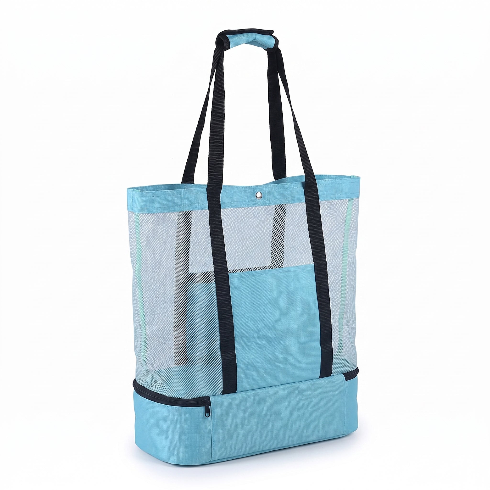 Lunch Bag Insulated Beach with Cooler 2 Compartment - angle