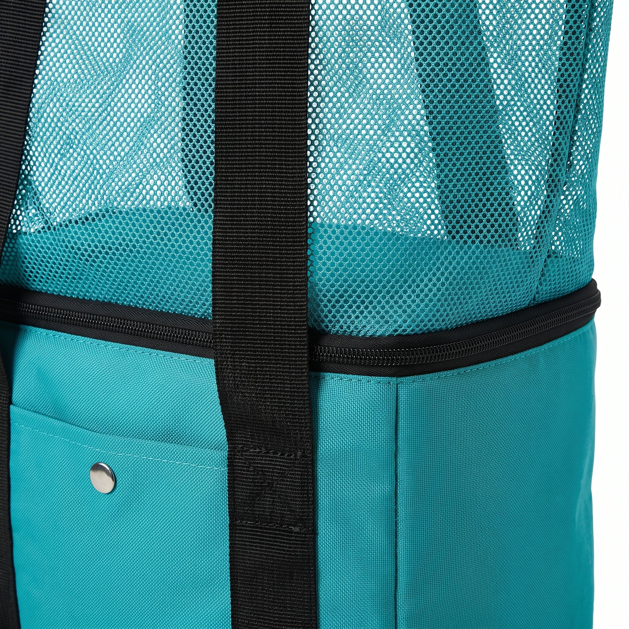 Portable Cooler Soft Lunch Bag Mesh Insulated Beach Tote - detail