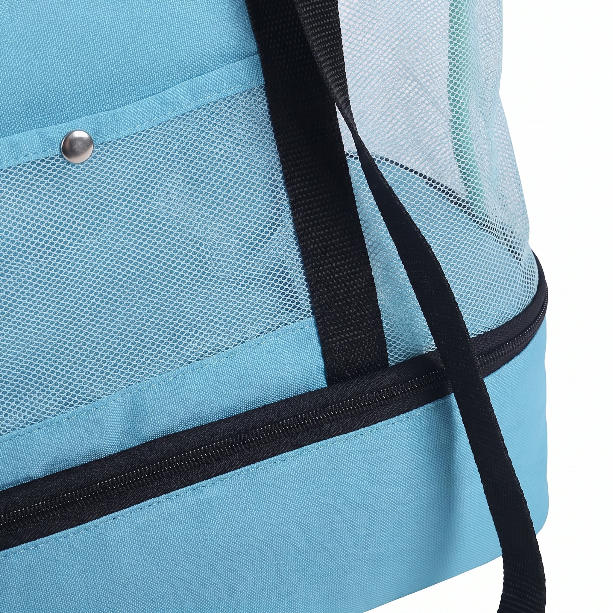 Lunch Bag Insulated Beach with Cooler 2 Compartment - detail