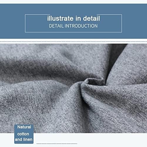 Bean Bag Chair Cover Unfilled Cotton Linen Fabric - Image 6