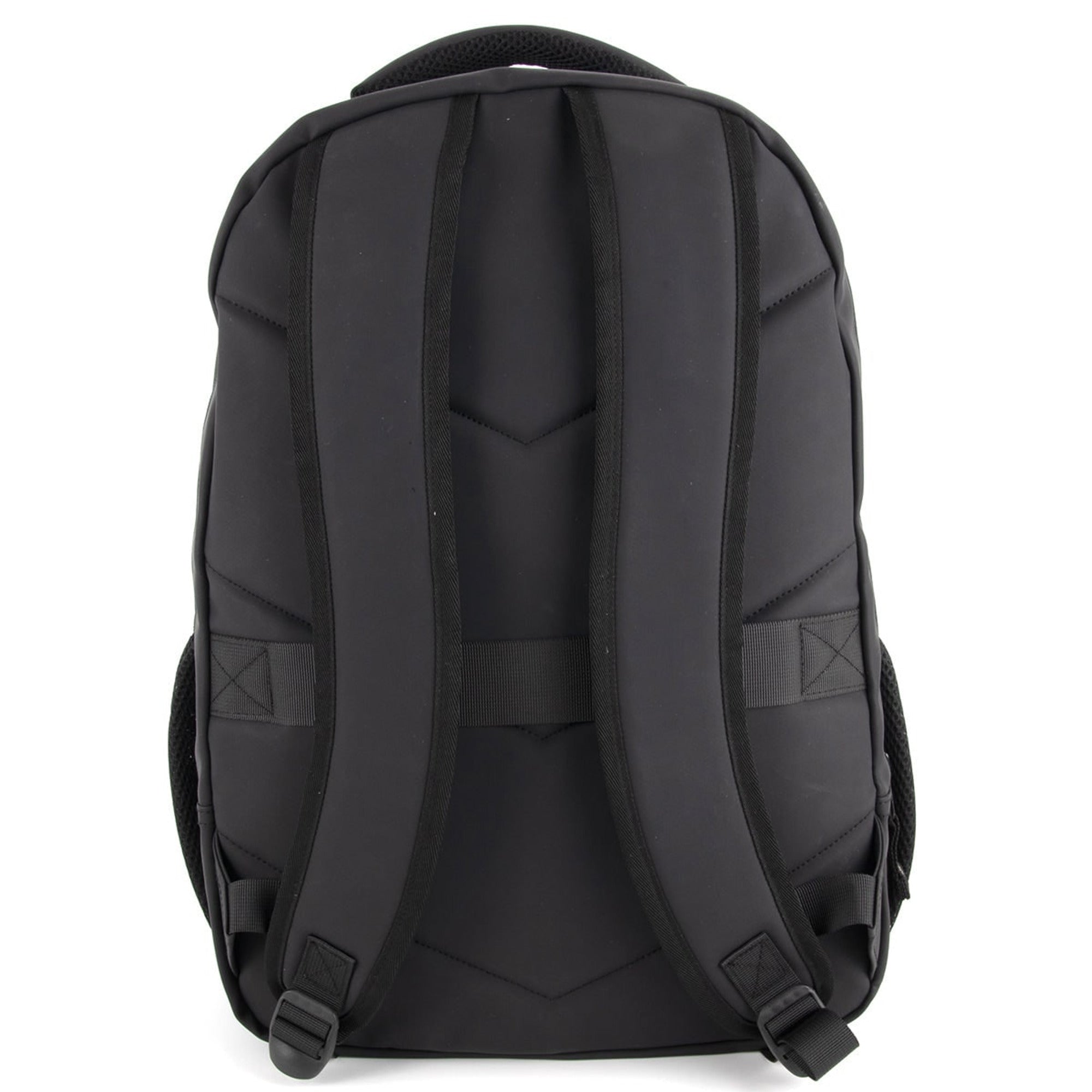 Black Backpack Laptop Multiple Compartments - Image 6