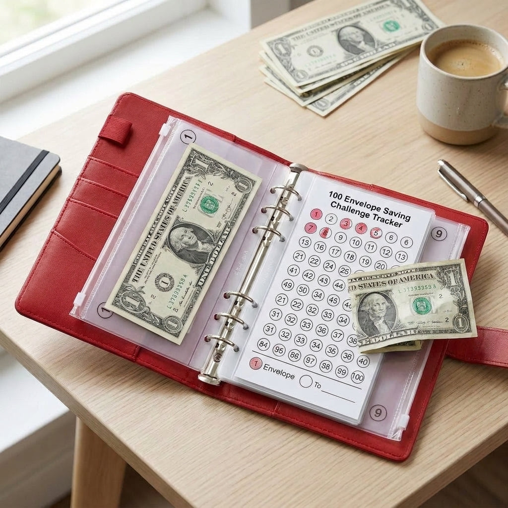 Budgeting Tool Budget Binder Savings Binder A6 Ring Binder - Image 19