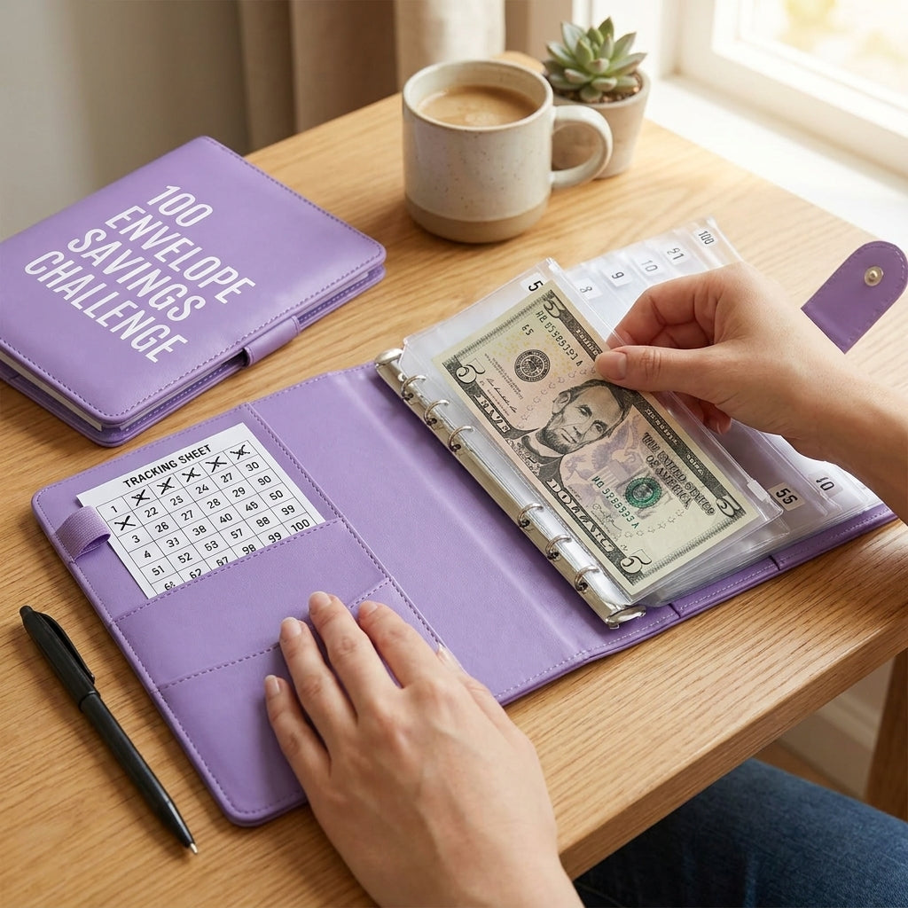 Budgeting Tool Budget Binder Savings Binder A6 Ring Binder - Image 24