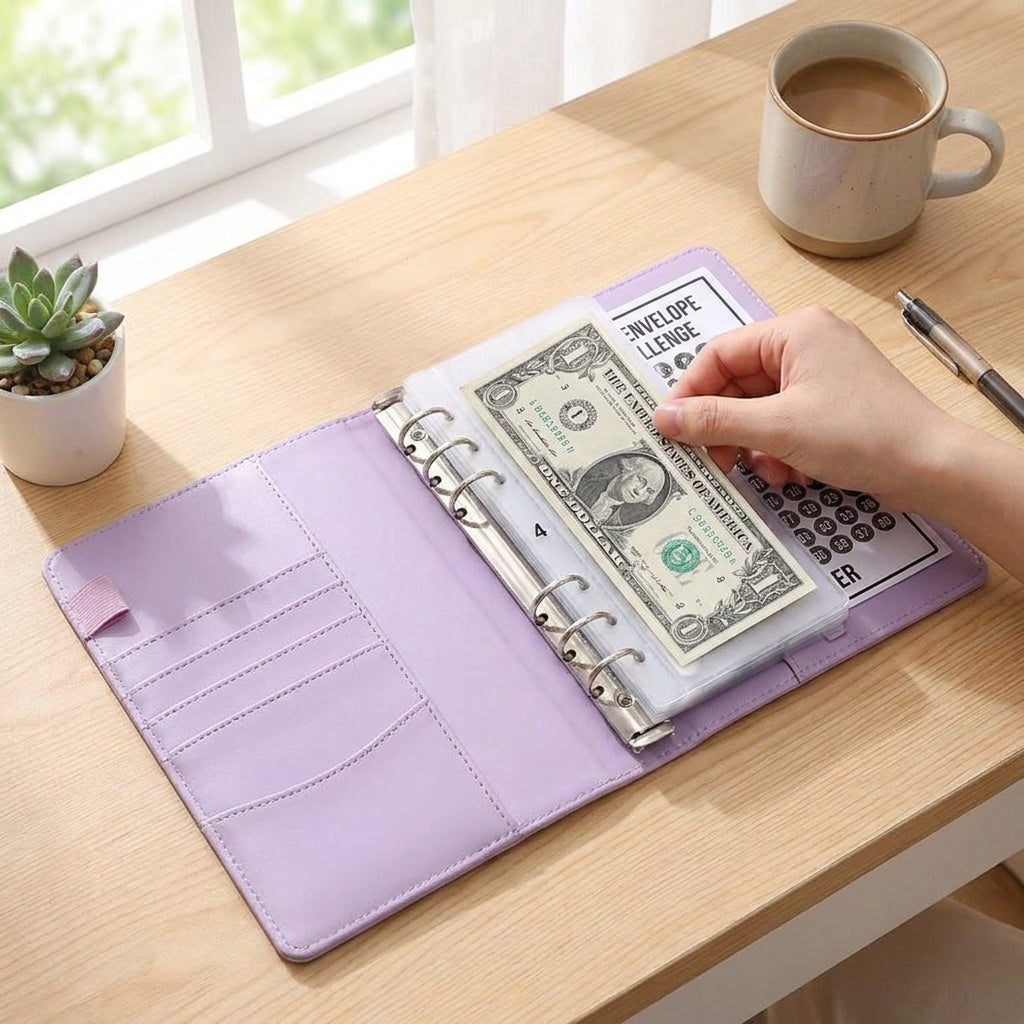 Budgeting Tool Budget Binder Savings Binder A6 Ring Binder - Image 19