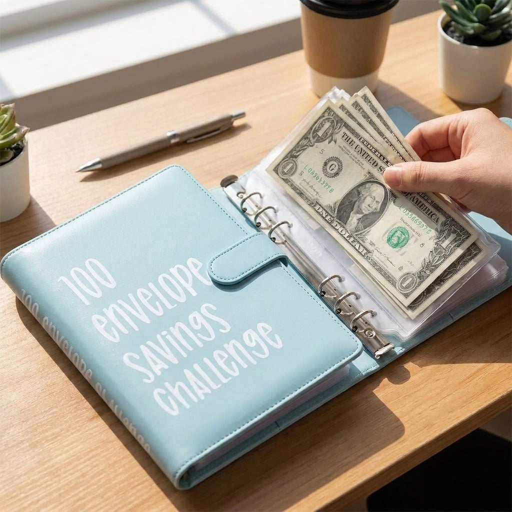 Budgeting Tool Budget Binder Savings Binder A6 Ring Binder - Image 22