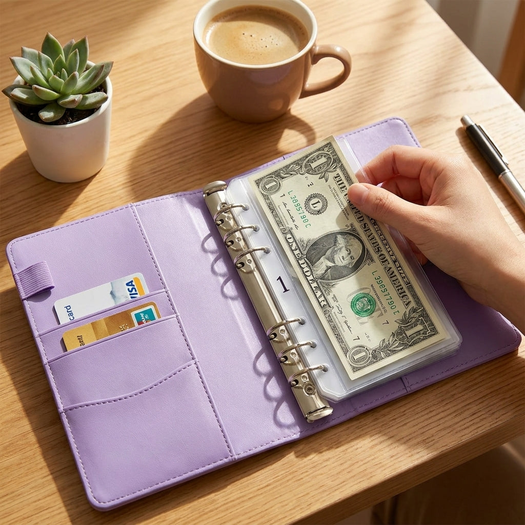 Budgeting Tool Budget Binder Savings Binder A6 Ring Binder - Image 23